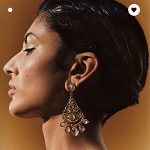 $840 Goossens Paris Cachemire Pendant Earrings